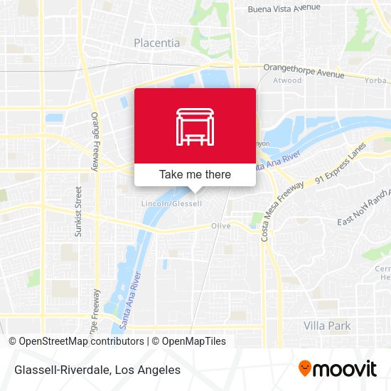 Glassell-Riverdale map