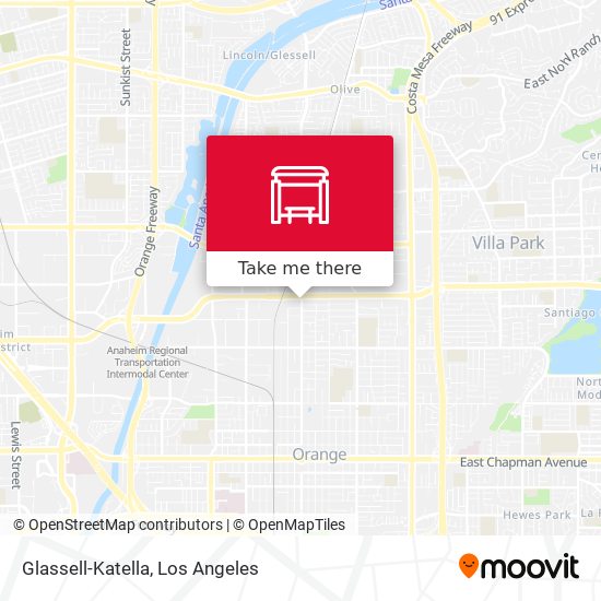 Mapa de Glassell-Katella