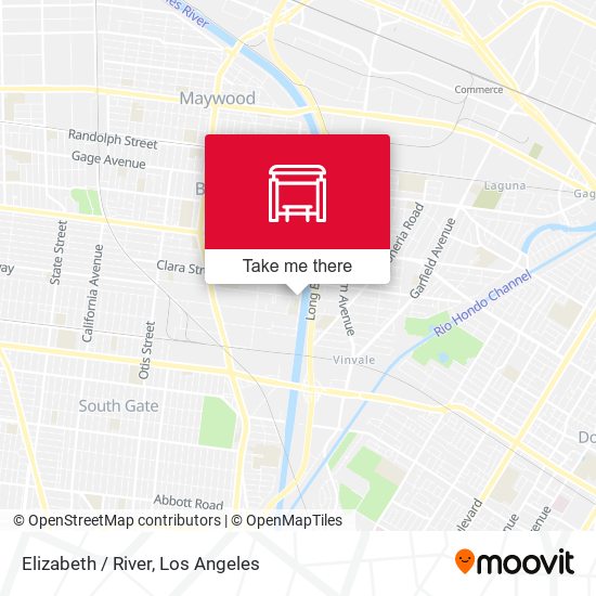 Elizabeth / River map