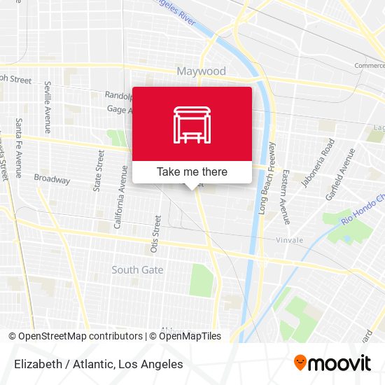 Mapa de Elizabeth / Atlantic