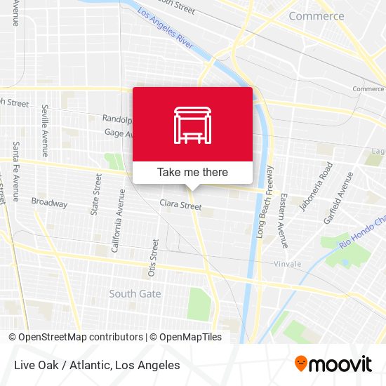 Mapa de Live Oak / Atlantic