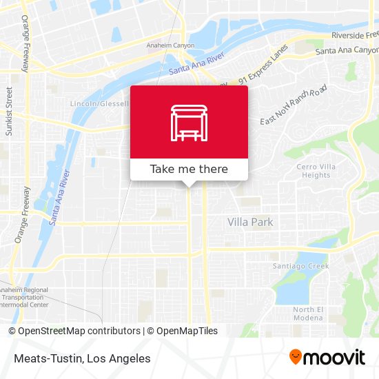 Meats-Tustin map