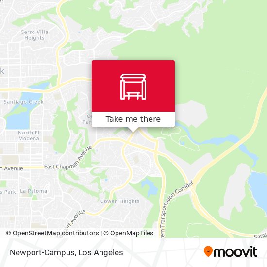 Newport-Campus map