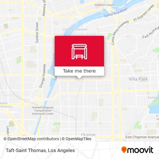 Mapa de Taft-Saint Thomas