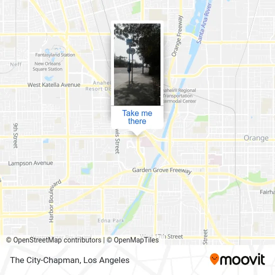 The City-Chapman map