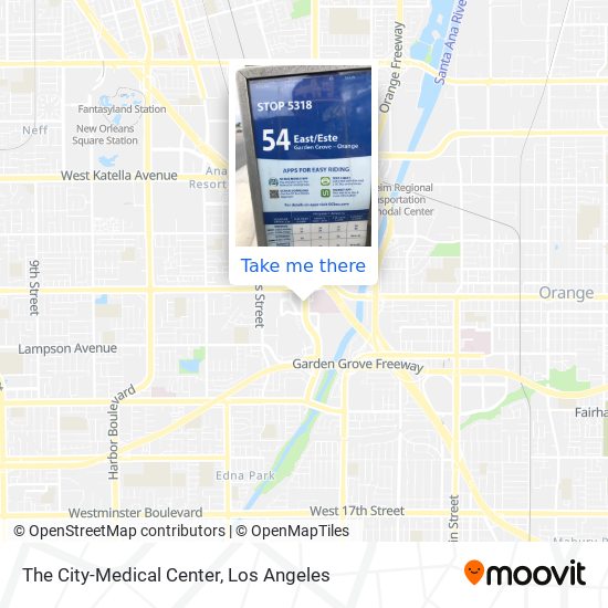 The City-Medical Center map