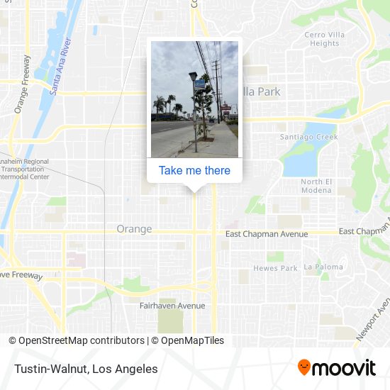 Tustin-Walnut map