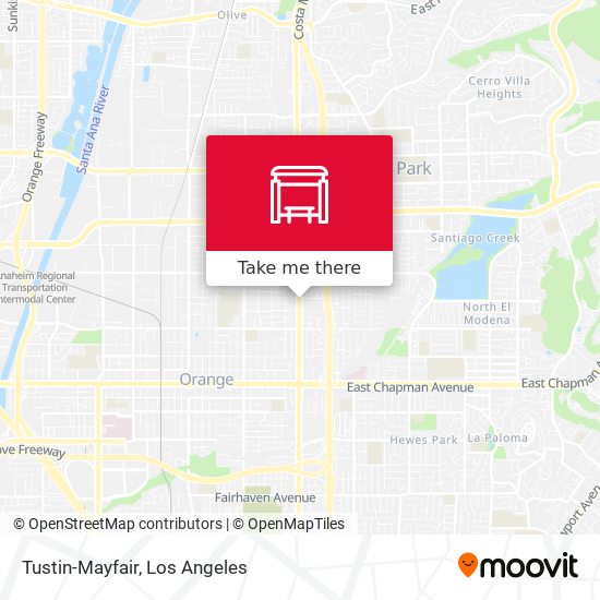 Mapa de Tustin-Mayfair