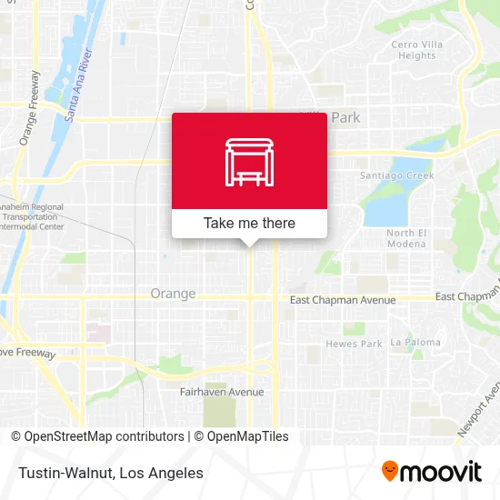Tustin-Walnut map