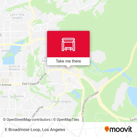 E Broadmoor-Loop map