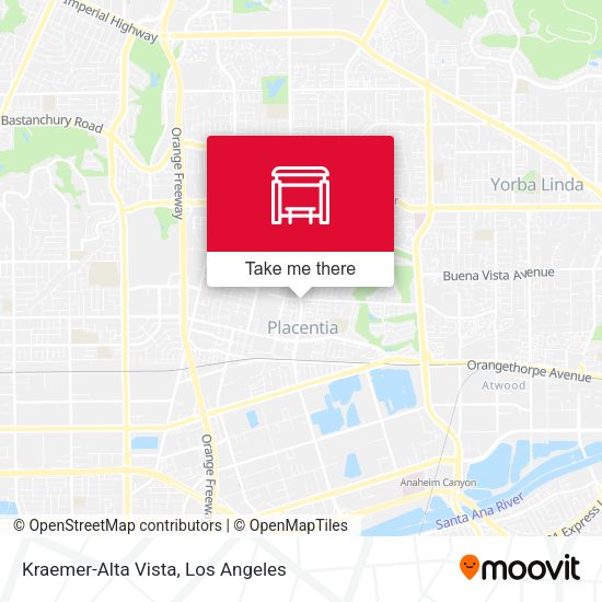 Kraemer-Alta Vista map