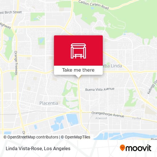 Mapa de Linda Vista-Rose