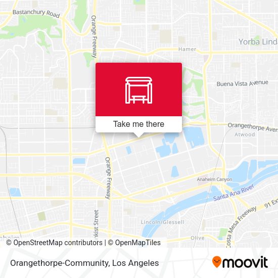 Orangethorpe-Community map