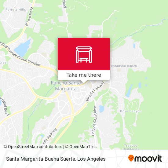 Mapa de Santa Margarita-Buena Suerte