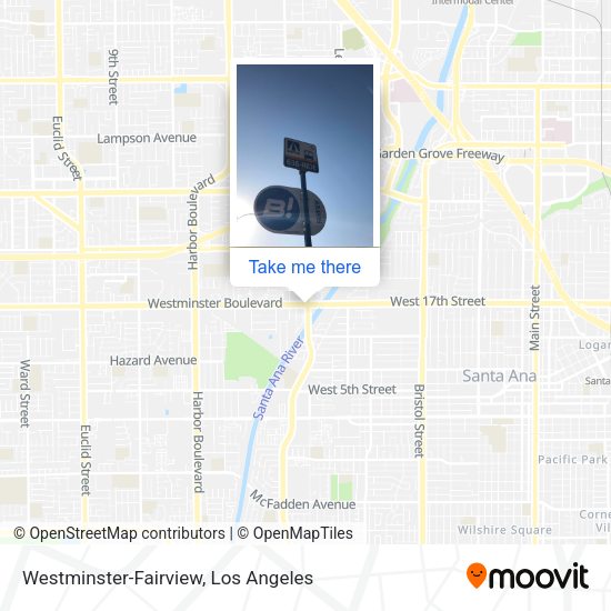 Westminster-Fairview map