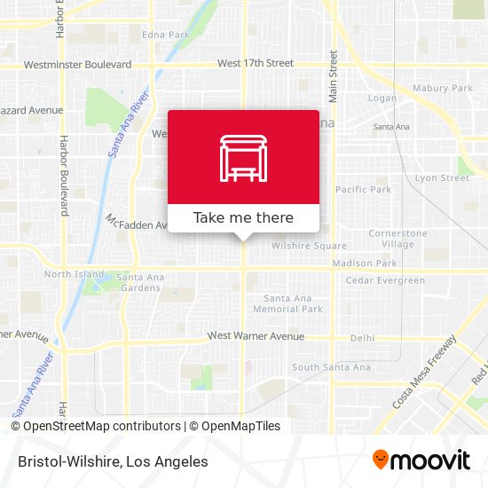 Mapa de Bristol-Wilshire