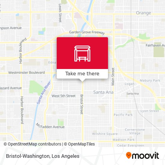 Bristol-Washington map
