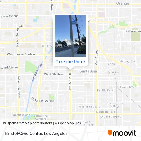 Bristol-Civic Center map