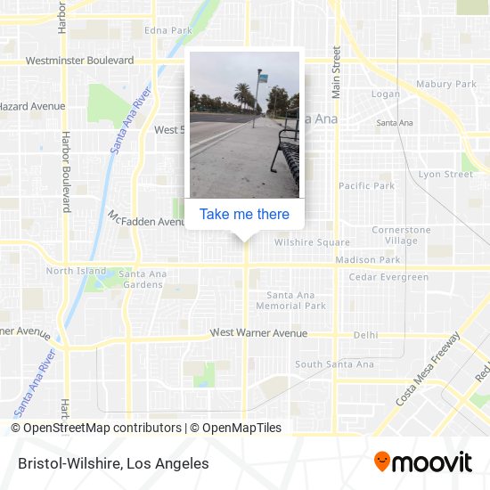 Mapa de Bristol-Wilshire