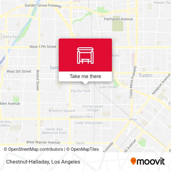 Chestnut-Halladay map