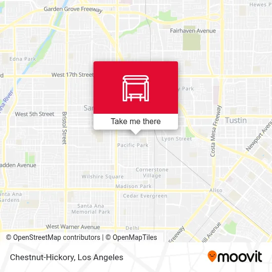 Chestnut-Hickory map