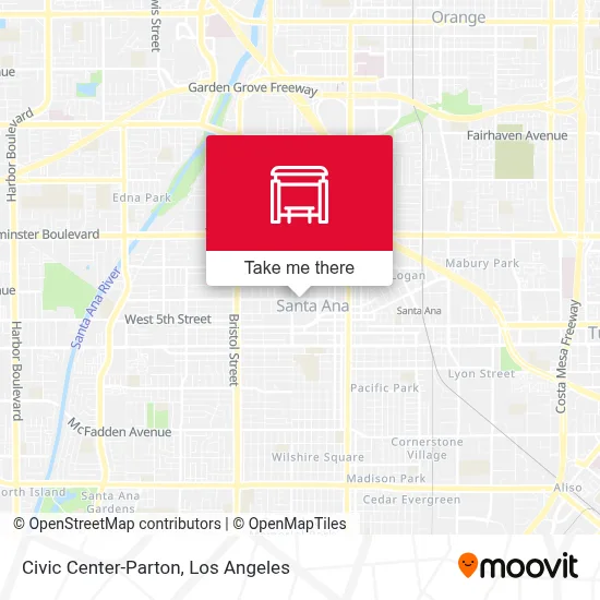 Civic Center-Parton map