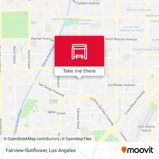 Mapa de Fairview-Sunflower