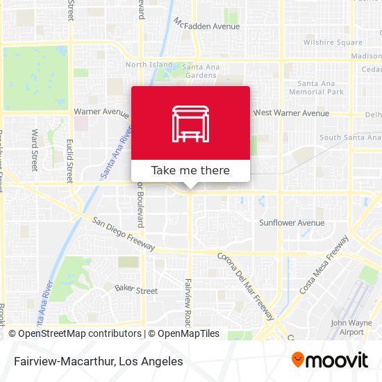 Mapa de Fairview-Macarthur