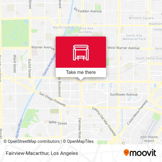 Fairview-Macarthur map