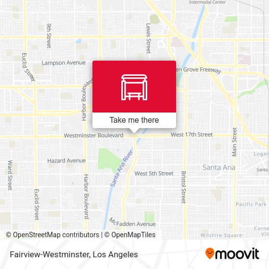 Mapa de Fairview-Westminster