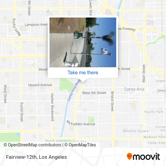 Fairview-12th map