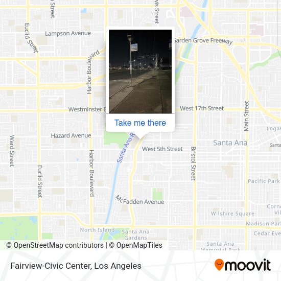 Fairview-Civic Center map