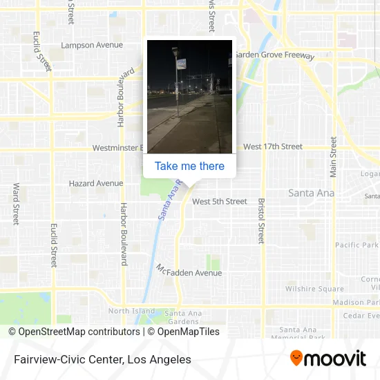 Fairview-Civic Center map