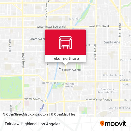 Fairview-Highland map