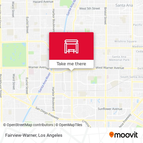 Mapa de Fairview-Warner