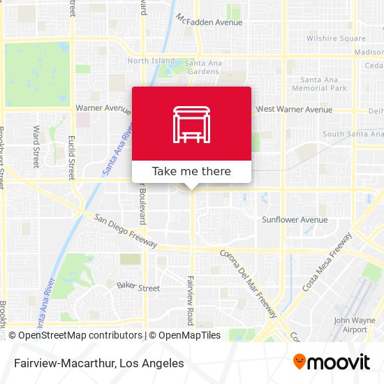 Fairview-Macarthur map