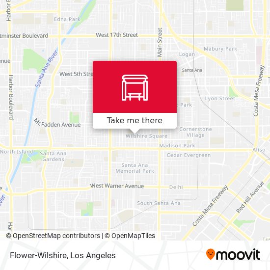 Mapa de Flower-Wilshire