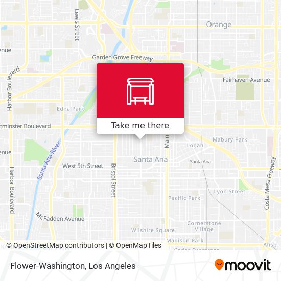 Mapa de Flower-Washington