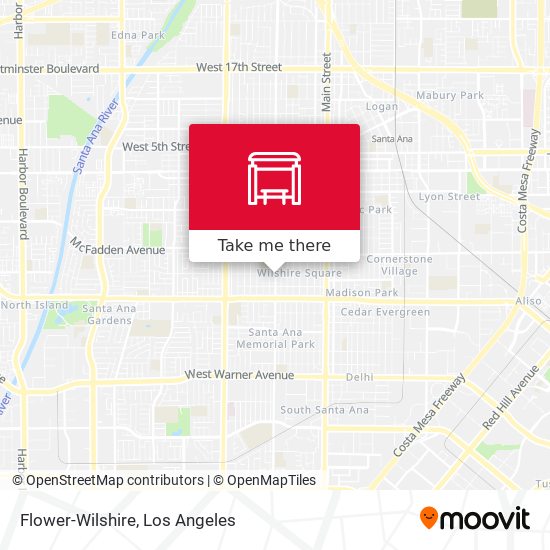 Flower-Wilshire map