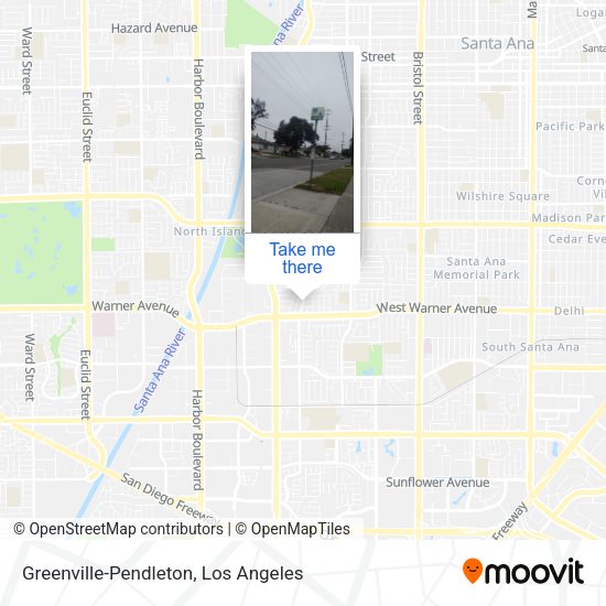 Mapa de Greenville-Pendleton