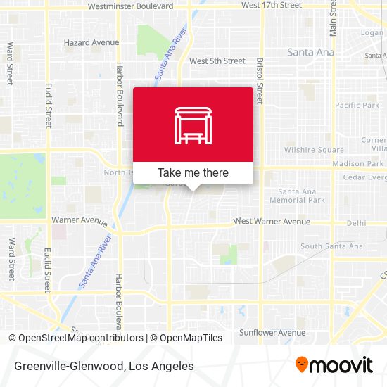 Mapa de Greenville-Glenwood
