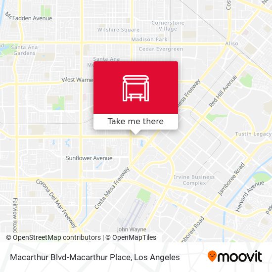 Macarthur Blvd-Macarthur Place map