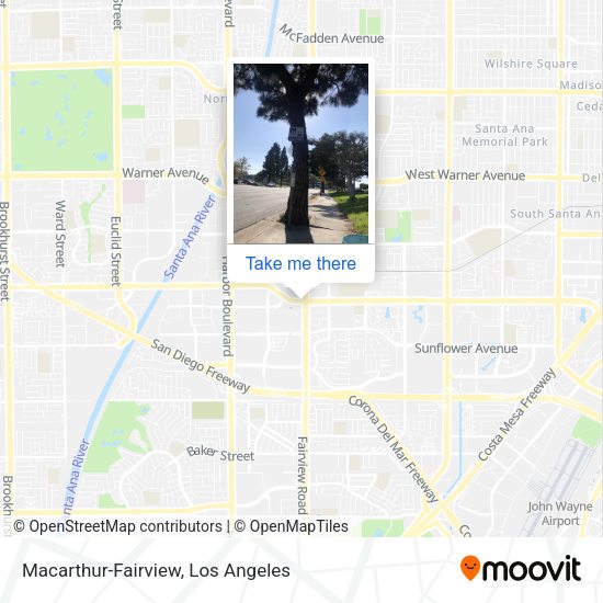 Macarthur-Fairview map