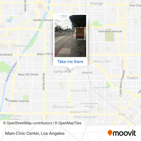 Main-Civic Center map