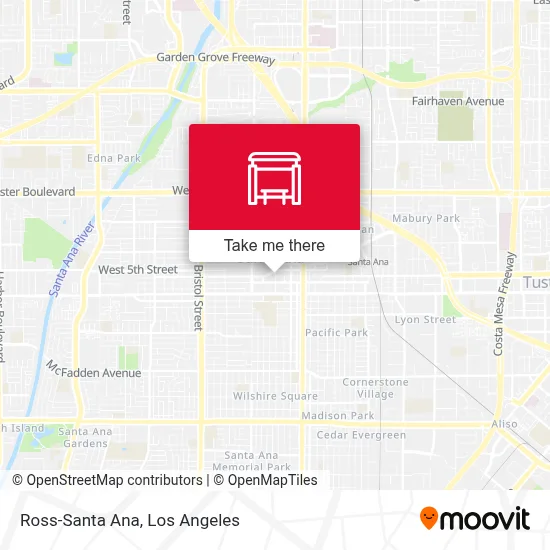 Ross-Santa Ana map