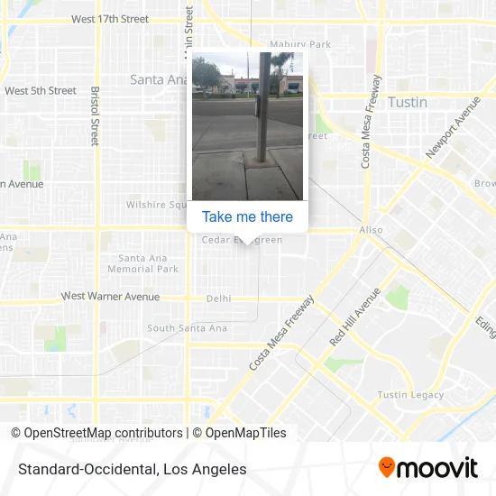 Standard-Occidental map