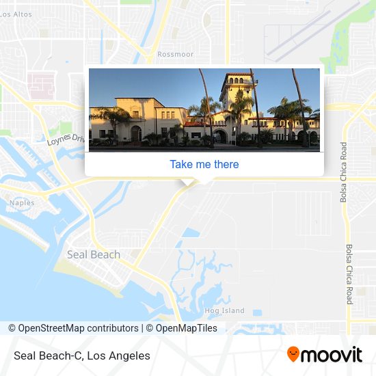 Mapa de Seal Beach-C