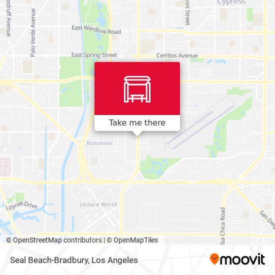 Mapa de Seal Beach-Bradbury