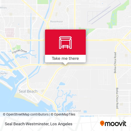 Mapa de Seal Beach-Westminster