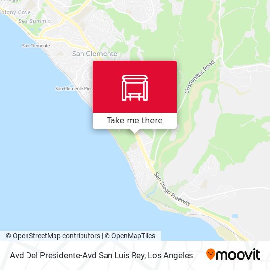 Avd Del Presidente-Avd San Luis Rey map
